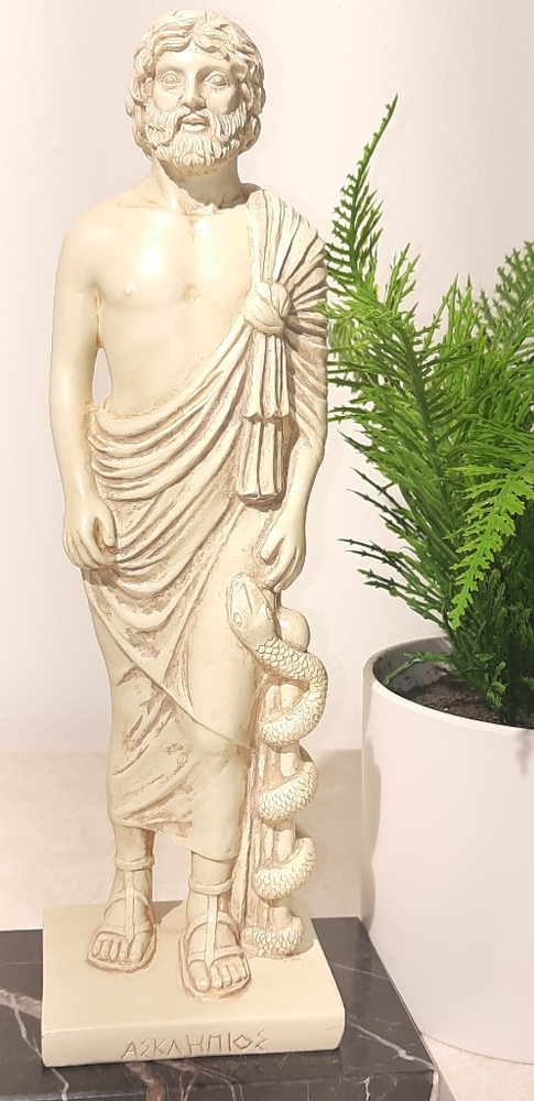 Asclepios, Greek god of medicine